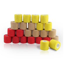 Load image into Gallery viewer, 24 Rolls Self-Adhesive Bandage Waterproof Non Woven Gym Exercise Sport Tape Breathable Wrist Wraps Cohesive Bandage 5cm*4.5m
