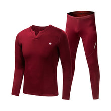 Load image into Gallery viewer, TWTOPSE Winter Cycling Base Layers Sport Underwear Suit Warm Fleece MTB Bike Bicycle Clothes Sport Skiing Skateboarding Set 2019